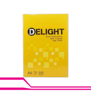 à¸à¸£à¸°à¸”à¸²à¸© A4 à¸«à¸™à¸² 70 à¹à¸à¸£à¸¡ 500 à¹à¸œà¹ˆà¸™/ à¸«à¹ˆà¸­ Delight
