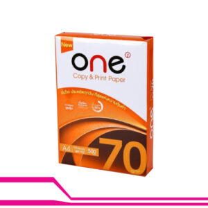 à¸à¸£à¸°à¸”à¸²à¸© A4 à¸«à¸™à¸² 70 à¹à¸à¸£à¸¡ 500 à¹à¸œà¹ˆà¸™/ à¸«à¹ˆà¸­ ONE