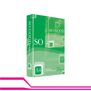 à¸à¸£à¸°à¸”à¸²à¸© A4 à¸«à¸™à¸² 70 à¹à¸à¸£à¸¡ 500 à¹à¸œà¹ˆà¸™/ à¸«à¹ˆà¸­ So Good